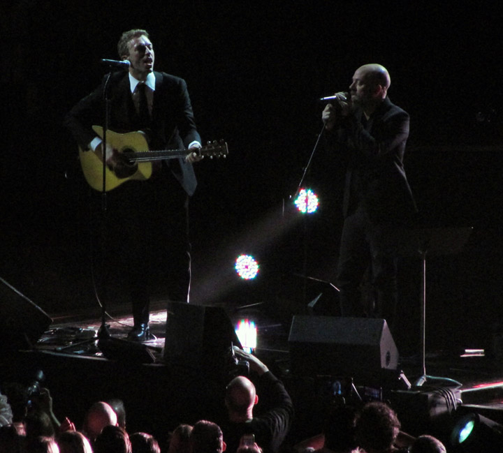 Scenes from 12-12-12 The Concert for Hurricane Sandy Relief