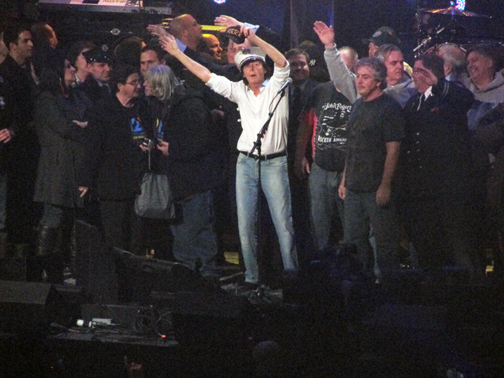 Joe Hornstein: Scenes from 12-12-12 The Concert for Hurricane Sandy Relief