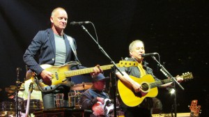 Sting + Paul Simon at  the BB&T Center in Sunrise, FL, 2014